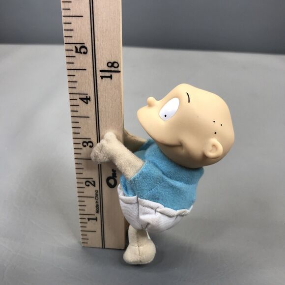 Vintage 1998 RugRats Burger King Kids Club Tommy Pickles Plush Grabbing Toy 4.5" - Picture 5 of 7